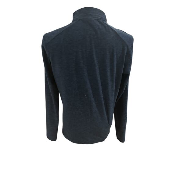 Kyodan Blue 3/4 zip Long Sleeve Pull Over Medium - Picture 2 of 4